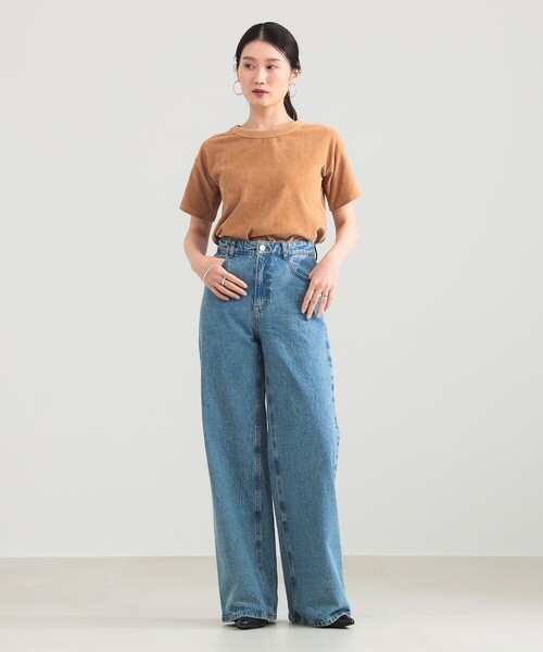 Demi-Luxe BEAMS（デミルクス ビームス）の「MAISON CORNICHON / クラシック ショートスリーブ Tシャツ（Tシャツ/カットソー・レディース・ブラック/オフホワイト/ブラウン系その他4・ONE SIZE）」の10枚目の写真