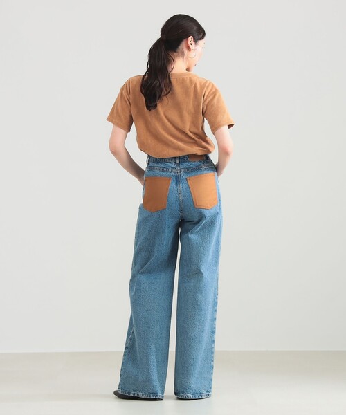 Demi-Luxe BEAMS（デミルクス ビームス）の「MAISON CORNICHON / クラシック ショートスリーブ Tシャツ（Tシャツ/カットソー・レディース・ブラック/オフホワイト/ブラウン系その他4・ONE SIZE）」の11枚目の写真