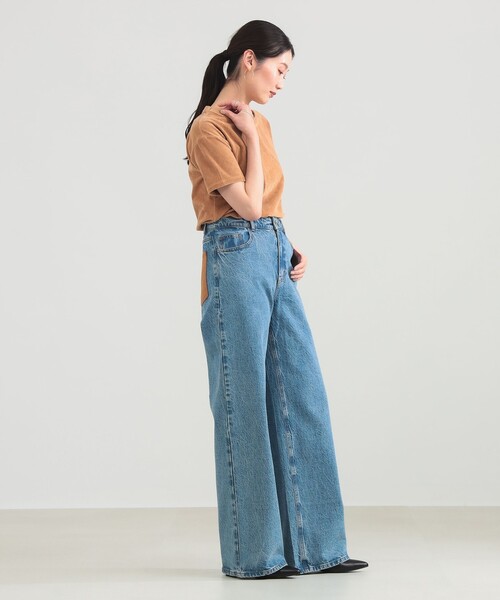 Demi-Luxe BEAMS（デミルクス ビームス）の「MAISON CORNICHON / クラシック ショートスリーブ Tシャツ（Tシャツ/カットソー・レディース・ブラック/オフホワイト/ブラウン系その他4・ONE SIZE）」の12枚目の写真