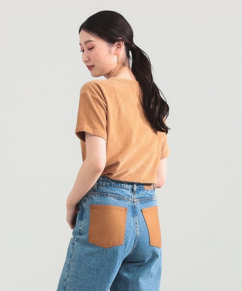 Demi-Luxe BEAMS（デミルクス ビームス）の「MAISON CORNICHON / クラシック ショートスリーブ Tシャツ（Tシャツ/カットソー・レディース・ブラック/オフホワイト/ブラウン系その他4・ONE SIZE）」の13枚目の写真
