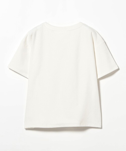 Demi-Luxe BEAMS（デミルクス ビームス）の「MAISON CORNICHON / クラシック ショートスリーブ Tシャツ（Tシャツ/カットソー・レディース・ブラック/オフホワイト/ブラウン系その他4・ONE SIZE）」の4枚目の写真