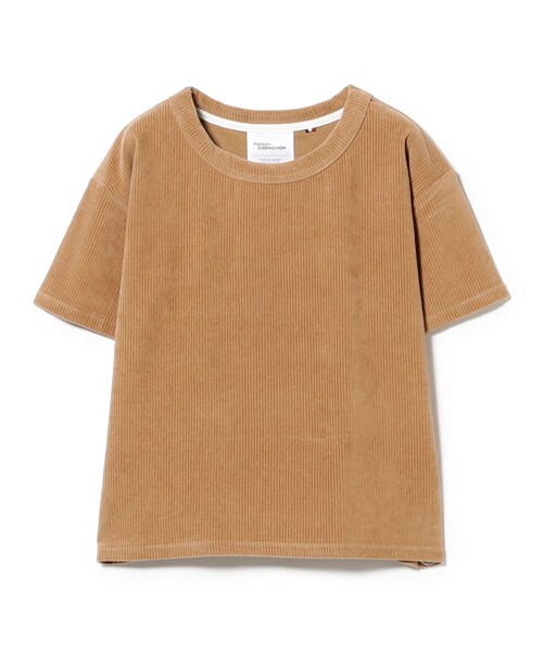 Demi-Luxe BEAMS（デミルクス ビームス）の「MAISON CORNICHON / クラシック ショートスリーブ Tシャツ（Tシャツ/カットソー・レディース・ブラック/オフホワイト/ブラウン系その他4・ONE SIZE）」の9枚目の写真