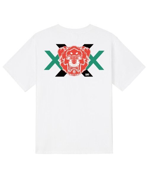 KAN6312(カン6312)の「KTW0031 ロットエックス 半袖Tシャツ - ホワイト(Tシャツ/カットソー・メンズ・その他・LARGE/MEDIUM/SMALL/X-LARGE)」の1枚目の写真