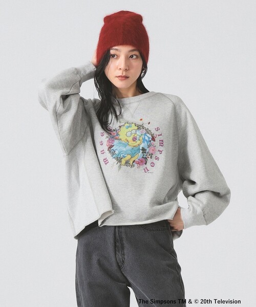Ray BEAMS（レイビームス）の「【別注】GOOD ROCK SPEED / The Simpsons / Teletubbies / スウェット（スウェット・レディース・グレー/ホワイト・ONE SIZE）」の14枚目の写真