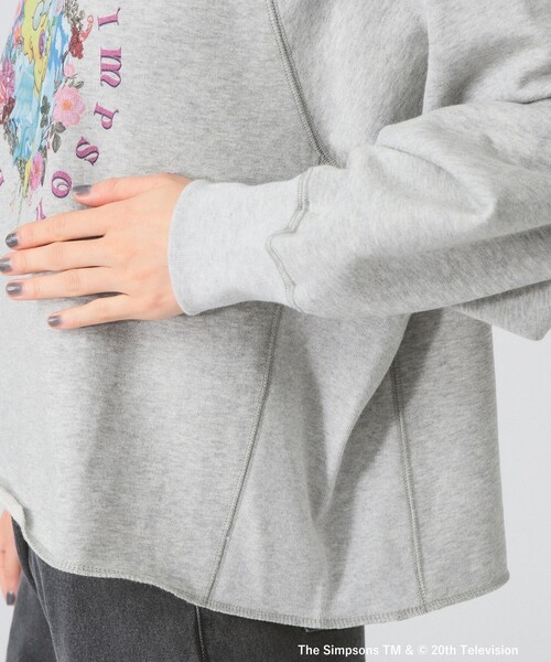 Ray BEAMS（レイビームス）の「【別注】GOOD ROCK SPEED / The Simpsons / Teletubbies / スウェット（スウェット・レディース・グレー/ホワイト・ONE SIZE）」の7枚目の写真