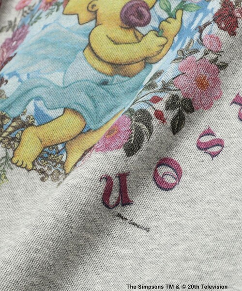 Ray BEAMS（レイビームス）の「【別注】GOOD ROCK SPEED / The Simpsons / Teletubbies / スウェット（スウェット・レディース・グレー/ホワイト・ONE SIZE）」の5枚目の写真