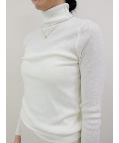 DOLLUPOOPS（ドールアップウップス）の「タートルネックニット（ニット/セーター・レディース・ブラウン/オフホワイト/チャコールグレー/ブラック・FREE）」の17枚目の写真