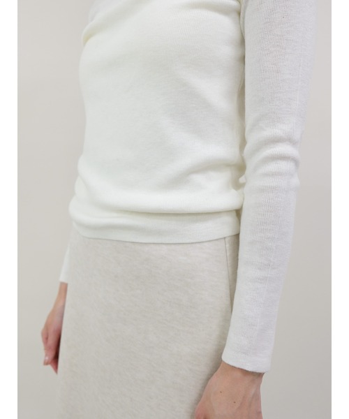 DOLLUPOOPS（ドールアップウップス）の「タートルネックニット（ニット/セーター・レディース・ブラウン/オフホワイト/チャコールグレー/ブラック・FREE）」の16枚目の写真