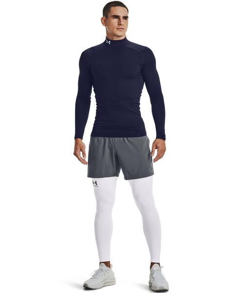 UNDER ARMOUR(アンダーアーマー)の「UAコールドギアアーマー コンプレッション ロングスリーブ モックネック シャツ(トレーニング/メンズ)(Tシャツ/カットソー・メンズ・ネイビー・S/L/XL/2XL/M)」の3枚目の写真