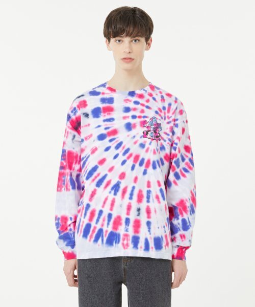 LMCの「TIE DYE MUSHROOM LONG SLV TEE purple(Tシャツ/カットソー・レディース・その他・SMALL/X-LARGE/LARGE/MEDIUM)」の3枚目の写真