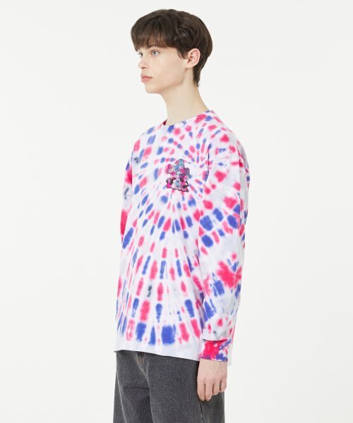 LMCの「TIE DYE MUSHROOM LONG SLV TEE purple(Tシャツ/カットソー・レディース・その他・SMALL/X-LARGE/LARGE/MEDIUM)」の4枚目の写真