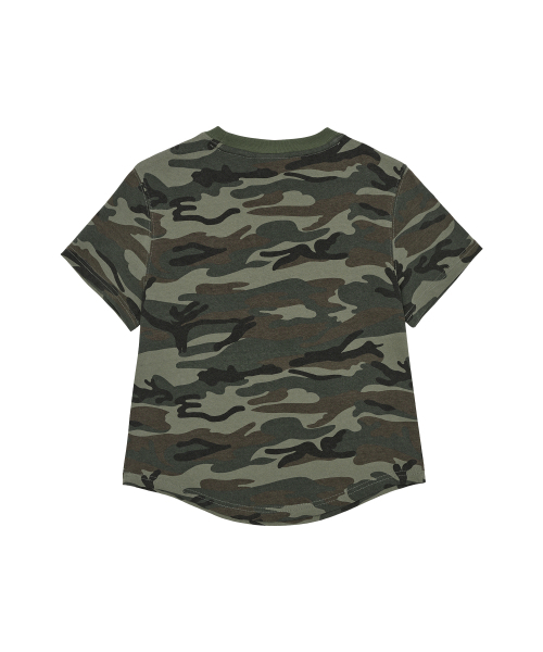 AMESWORLDWIDE（アメスワールドワイド）の「AMES HOTFIX CROP TEE CAMO（Tシャツ/カットソー・レディース・その他・FREE）」の6枚目の写真