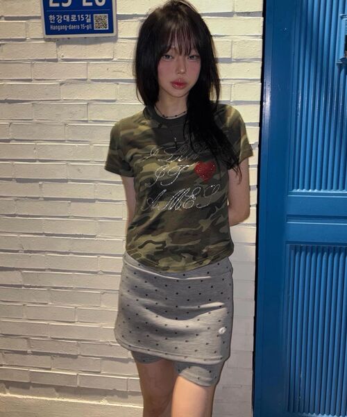 AMESWORLDWIDE（アメスワールドワイド）の「AMES HOTFIX CROP TEE CAMO（Tシャツ/カットソー・レディース・その他・FREE）」の17枚目の写真