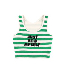 OURPOCKETS（アワーポケッツ）の「Chidraw Terry Tank Top (Green)（Tシャツ/カットソー）」