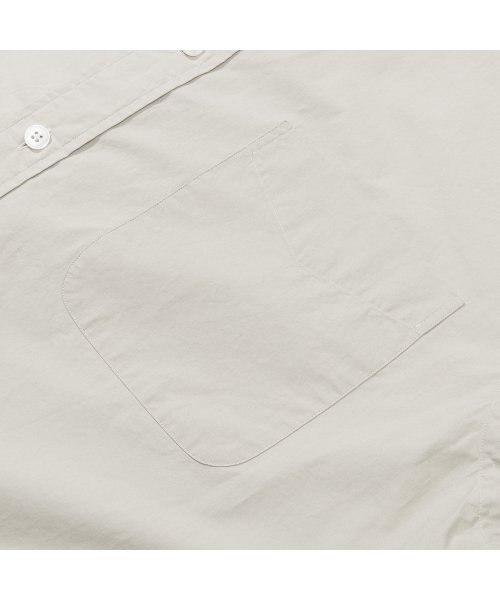 PRODESHIRT（プロデシャツ）の「[リラックス]P-960 ベネチア ポプリン シャツ (グレー)（シャツ/ブラウス・メンズ・その他・XX-LARGE/X-LARGE/MEDIUM/LARGE）」の4枚目の写真