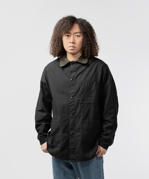 Needles（ニードルス）の「UNION x NEEDLES D N COVERALL JACKET - Back Sateen ニードルズ（カバーオール・メンズ・ブラック・LARGE/X-LARGE）」の10枚目の写真