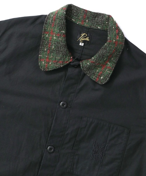 Needles（ニードルス）の「UNION x NEEDLES D N COVERALL JACKET - Back Sateen ニードルズ（カバーオール・メンズ・ブラック・LARGE/X-LARGE）」の6枚目の写真