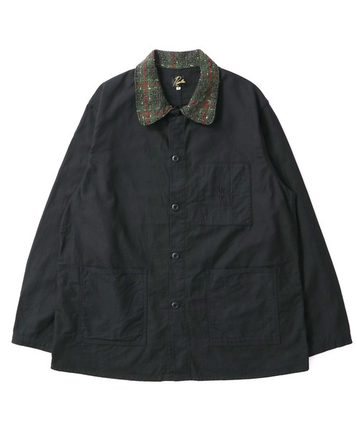 Needles（ニードルス）の「UNION x NEEDLES D N COVERALL JACKET - Back Sateen ニードルズ（カバーオール・メンズ・ブラック・LARGE/X-LARGE）」の5枚目の写真