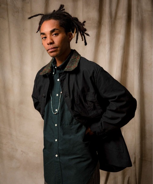 Needles（ニードルス）の「UNION x NEEDLES D N COVERALL JACKET - Back Sateen ニードルズ（カバーオール・メンズ・ブラック・LARGE/X-LARGE）」の11枚目の写真