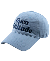 OPEN ATTITUDE（オープンアティチュード）の「ATTITUDE LETTERING BALL CAP[SKYBLUE]（キャップ）」