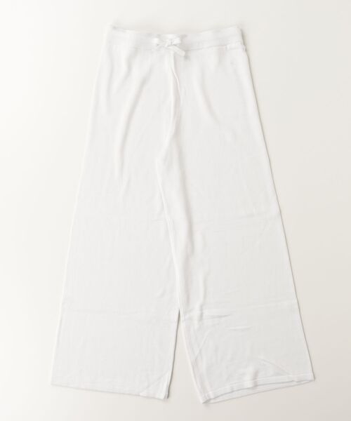 MM6 Maison Margiela(エムエムシックス メゾン マルジェラ)の「MM6 Maison Margiela(エムエムシックス メゾン マルジェラ)Kids & Junior ロングパンツ(その他パンツ・キッズ・ホワイト・16Y/14Y)」の1枚目の写真