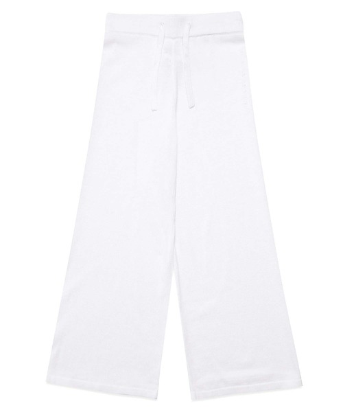 MM6 Maison Margiela(エムエムシックス メゾン マルジェラ)の「MM6 Maison Margiela(エムエムシックス メゾン マルジェラ)Kids & Junior ロングパンツ(その他パンツ・キッズ・ホワイト・16Y/14Y)」の2枚目の写真