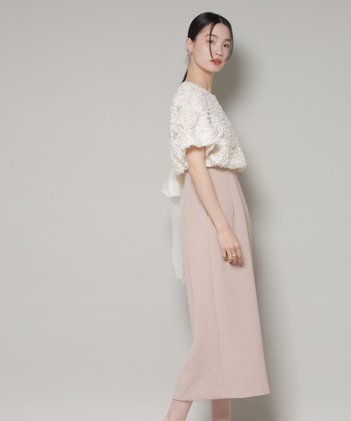 kaene/デザインリボンボレロセットドレス（ドレス）｜kaene（カエン