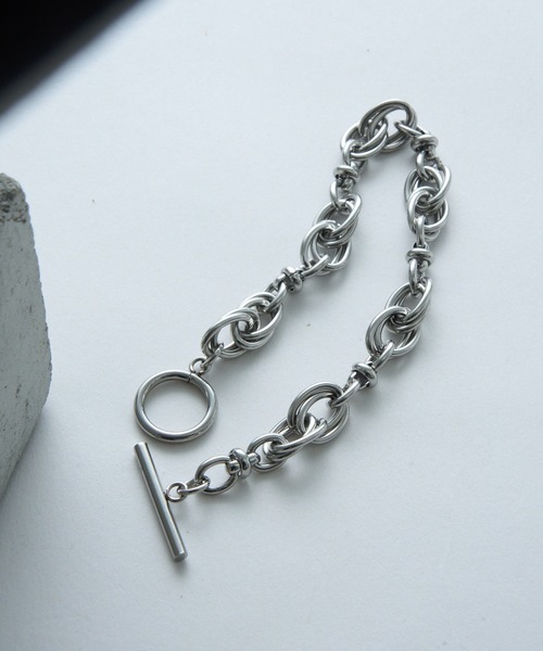 MAISON CLUB（メゾンクラブ）の「【MAISON CLUB】Anchor Chain bracelet アンカーチェーンブレスレット INF（ブレスレット・メンズ・シルバー系その他7/シルバー系9/シルバー系8/ブラック/シルバー系その他4/シルバー系その他6/シルバー/シルバー系その他/ゴールド/シルバー系その他3/シルバー系その他5・FREE）」の8枚目の写真