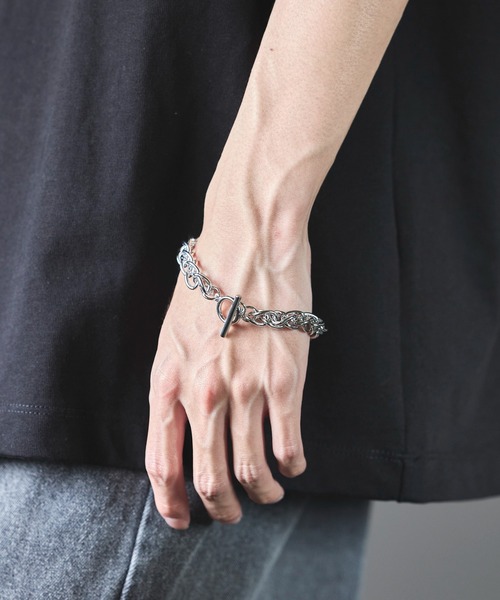 MAISON CLUB（メゾンクラブ）の「【MAISON CLUB】Anchor Chain bracelet アンカーチェーンブレスレット INF（ブレスレット・メンズ・シルバー系その他7/シルバー系9/シルバー系8/ブラック/シルバー系その他4/シルバー系その他6/シルバー/シルバー系その他/ゴールド/シルバー系その他3/シルバー系その他5・FREE）」の18枚目の写真