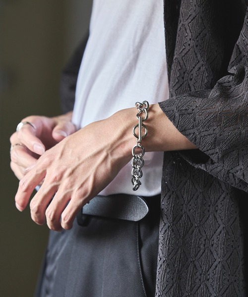 MAISON CLUB（メゾンクラブ）の「【MAISON CLUB】Anchor Chain bracelet アンカーチェーンブレスレット INF（ブレスレット・メンズ・シルバー系その他7/シルバー系9/シルバー系8/ブラック/シルバー系その他4/シルバー系その他6/シルバー/シルバー系その他/ゴールド/シルバー系その他3/シルバー系その他5・FREE）」の16枚目の写真