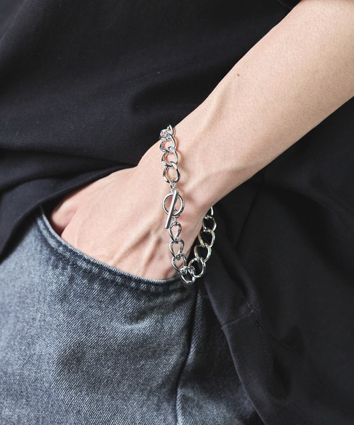 MAISON CLUB（メゾンクラブ）の「【MAISON CLUB】Anchor Chain bracelet アンカーチェーンブレスレット INF（ブレスレット・メンズ・シルバー系その他7/シルバー系9/シルバー系8/ブラック/シルバー系その他4/シルバー系その他6/シルバー/シルバー系その他/ゴールド/シルバー系その他3/シルバー系その他5・FREE）」の12枚目の写真