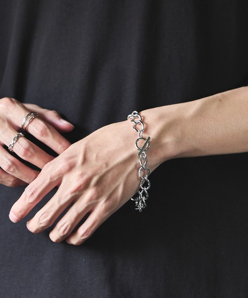 MAISON CLUB（メゾンクラブ）の「【MAISON CLUB】Anchor Chain bracelet アンカーチェーンブレスレット INF（ブレスレット・メンズ・シルバー系その他7/シルバー系9/シルバー系8/ブラック/シルバー系その他4/シルバー系その他6/シルバー/シルバー系その他/ゴールド/シルバー系その他3/シルバー系その他5・FREE）」の14枚目の写真