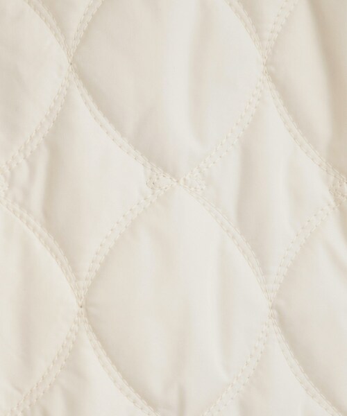 couture brooch（クチュールブローチ）の「【春色追加・撥水・洗える】リボンキルティングジャケット（ノーカラージャケット・レディース・グレー/ブラック/アイボリー・36/40/38/42）」の19枚目の写真