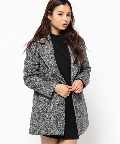 MOUSSY（マウジー）の「SINGLE CHESTER（その他アウター・レディース・ブラック系その他/ブラック/ベージュ・2/1）」の14枚目の写真