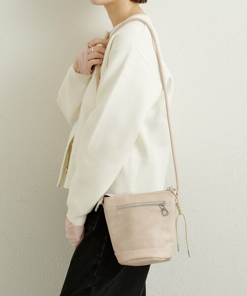 Omekashi（オメカシ）の「2wayミニBAG（トートバッグ・レディース・オフホワイト/ブラウン/ブラック・ONE SIZE）」の2枚目の写真