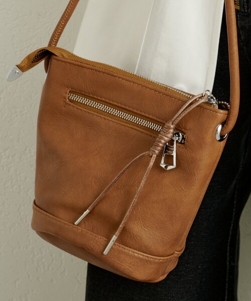 Omekashi（オメカシ）の「2wayミニBAG（トートバッグ・レディース・オフホワイト/ブラウン/ブラック・ONE SIZE）」の6枚目の写真