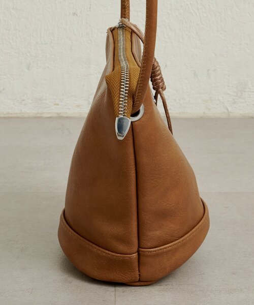 Omekashi（オメカシ）の「2wayミニBAG（トートバッグ・レディース・オフホワイト/ブラウン/ブラック・ONE SIZE）」の10枚目の写真