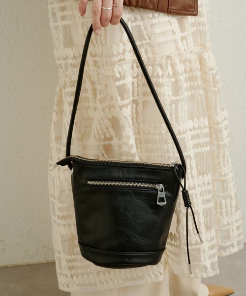 Omekashi（オメカシ）の「2wayミニBAG（トートバッグ・レディース・オフホワイト/ブラウン/ブラック・ONE SIZE）」の21枚目の写真