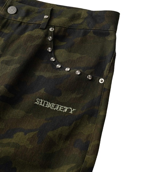 Subciety（サブサエティ）の「Camouflage baggy pants（その他パンツ・メンズ・カーキ/ブラック・SMALL/MEDIUM/LARGE/X-LARGE）」の8枚目の写真