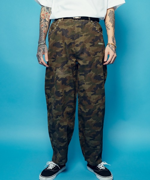 Subciety（サブサエティ）の「Camouflage baggy pants（その他パンツ・メンズ・カーキ/ブラック・SMALL/MEDIUM/LARGE/X-LARGE）」の21枚目の写真