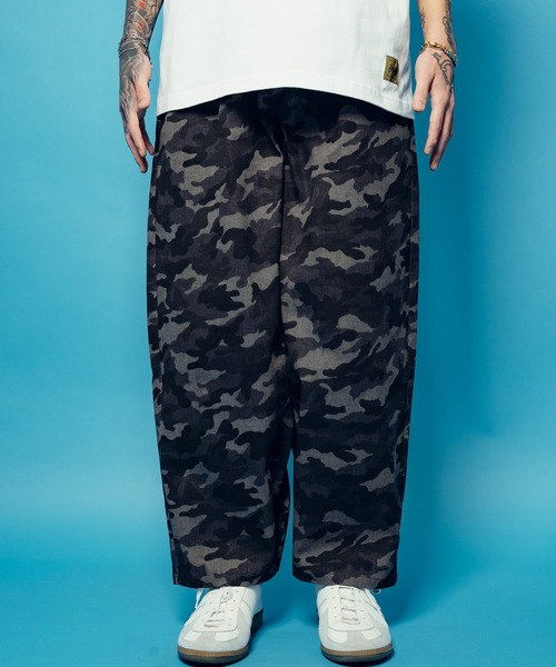 Subciety（サブサエティ）の「Camouflage baggy pants（その他パンツ・メンズ・カーキ/ブラック・SMALL/MEDIUM/LARGE/X-LARGE）」の11枚目の写真