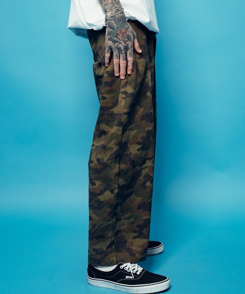 Subciety（サブサエティ）の「Camouflage baggy pants（その他パンツ・メンズ・カーキ/ブラック・SMALL/MEDIUM/LARGE/X-LARGE）」の17枚目の写真