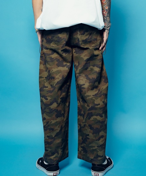 Subciety（サブサエティ）の「Camouflage baggy pants（その他パンツ・メンズ・カーキ/ブラック・SMALL/MEDIUM/LARGE/X-LARGE）」の18枚目の写真
