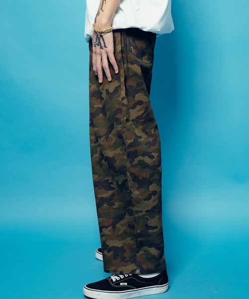 Subciety（サブサエティ）の「Camouflage baggy pants（その他パンツ・メンズ・カーキ/ブラック・SMALL/MEDIUM/LARGE/X-LARGE）」の19枚目の写真