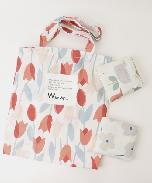 Wpc.(ダブリュピーシー)の「Wpc.Patterns はっ水トートバッグ(トートバッグ・レディース・ベージュ系その他2/ベージュ系その他/ホワイト系その他/レッド系その他/ネイビー系2・FREE)」の8枚目の写真