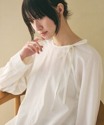 BEAUTY&YOUTH UNITED ARROWS | リボンタイ ノーカラーブラウス(その他トップス)