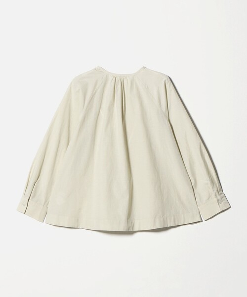 BEAUTY&YOUTH UNITED ARROWS（ビューティーアンドユースユナイテッドアローズ）の「リボンタイ ノーカラーブラウス（その他トップス・レディース・ホワイト/ブラック/オリーブ・FREE）」の22枚目の写真