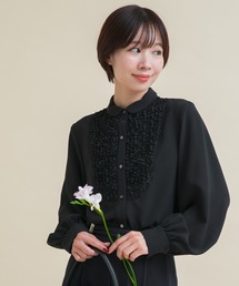 URBAN RESEARCH ROSSO WOMEN | 『WEB/一部店舗限定』フロントレース切替ブラウス(シャツ/ブラウス)