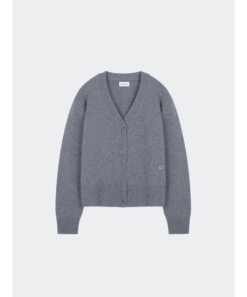 HAVELESS(ハブレス)の「BANETT CASHMERE BLEND CARDIGAN GREY(カーディガン/ボレロ・レディース・その他・FREE)」の1枚目の写真