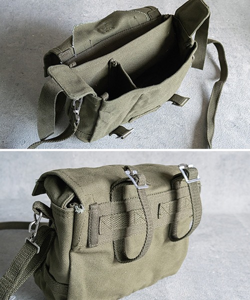 8(eight)(エイト)の「ドイツコンバットバッグ(ショルダーバッグ・メンズ・オリーブ・FREE)」の9枚目の写真